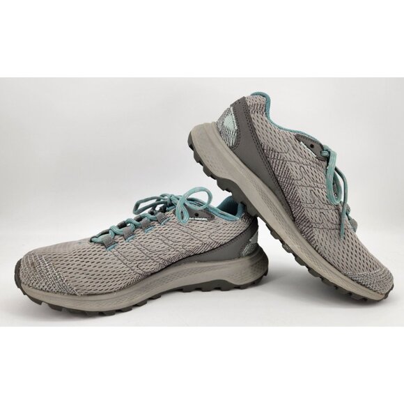 Merrell Fly Strick J067238W Woman's Size 6 W Teal Gray Running Sneaker Shoes - Picture 12 of 13